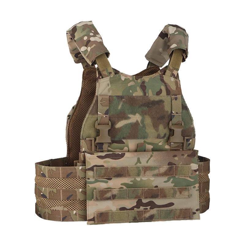Beetle multi-function tactical vest with back pack external expansion buckle