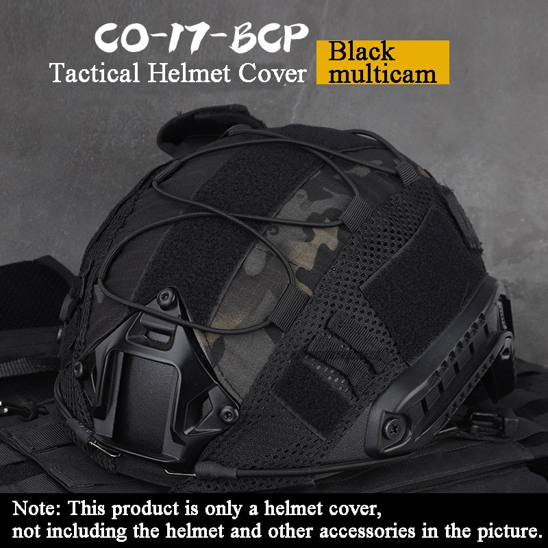 Tactical Helmet Cover for Fast MH PJ BJ Helmet Airsoft Paintball Army Helmet Cover Military Accessories