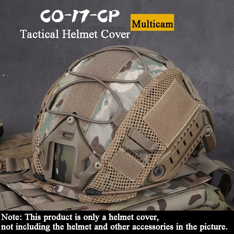 Tactical Helmet Cover for Fast MH PJ BJ Helmet Airsoft Paintball Army Helmet Cover Military Accessories