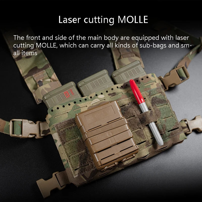 SSMK5 tactical chest hanging front panel for LV119 SPC JPC2.0