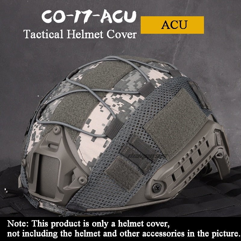 Tactical Helmet Cover for Fast MH PJ BJ Helmet Airsoft Paintball Army Helmet Cover Military Accessories