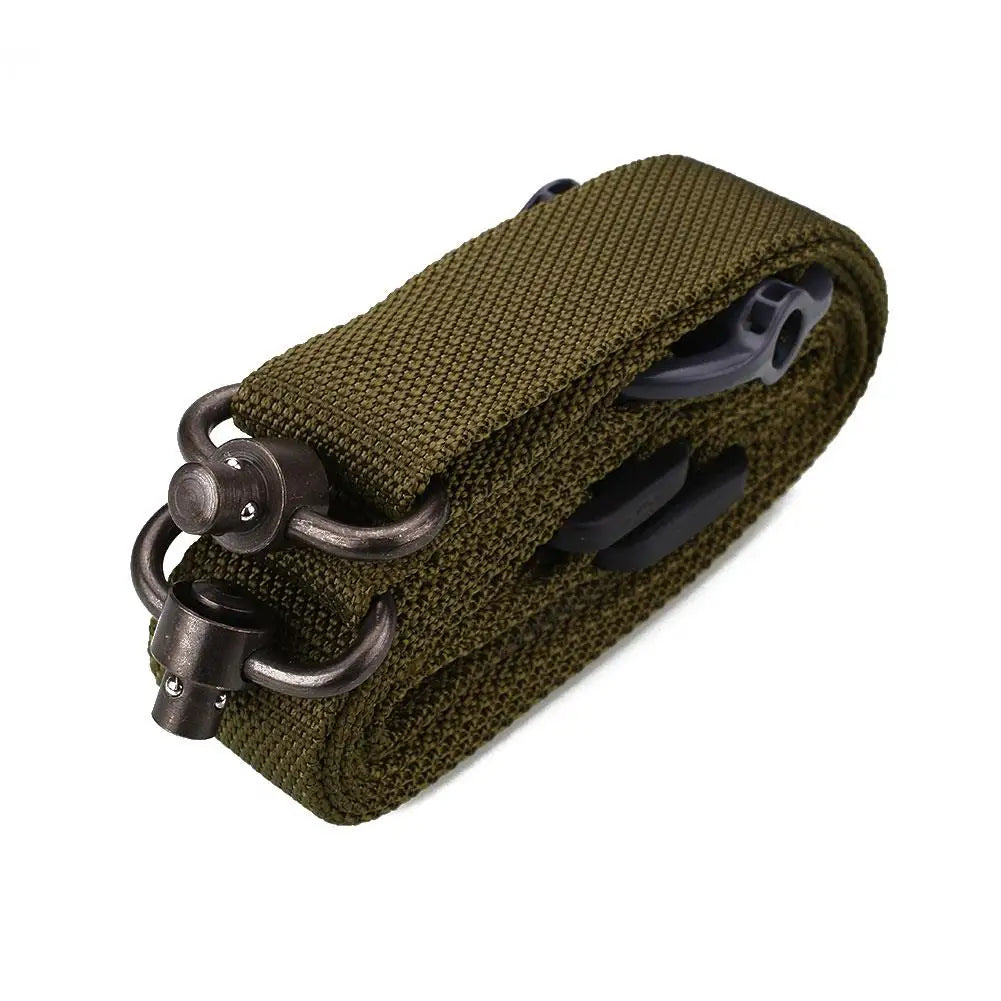 MS4 Tactical Rope Mission Adjustable Two 2 Points Tactical Rifle Gun Sling Quick Detach QD trap For Outdoor Nylon Belt Rope